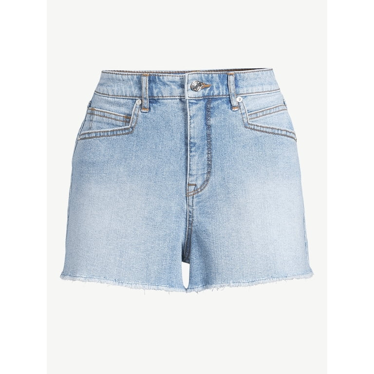 Scoop Women's Charlotte Vintage High Rise Shorts | Walmart (US)