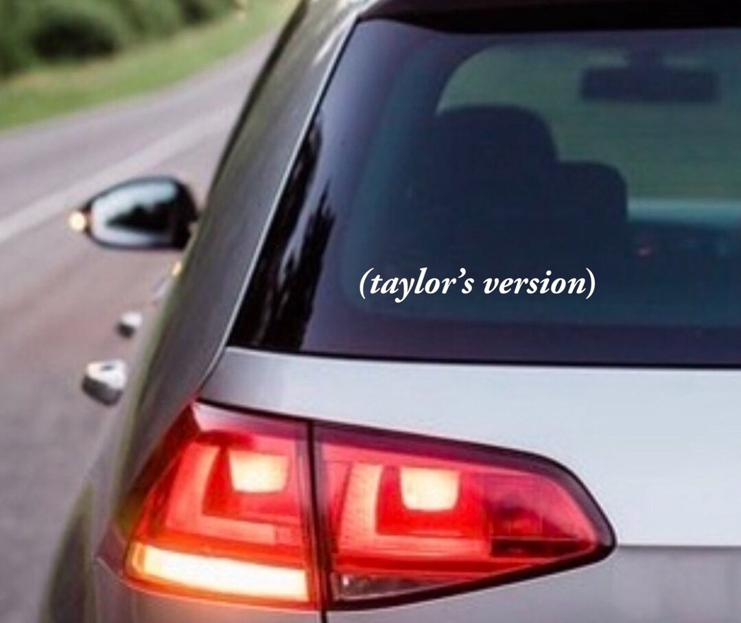 Taylor’s version decal | Etsy (US)