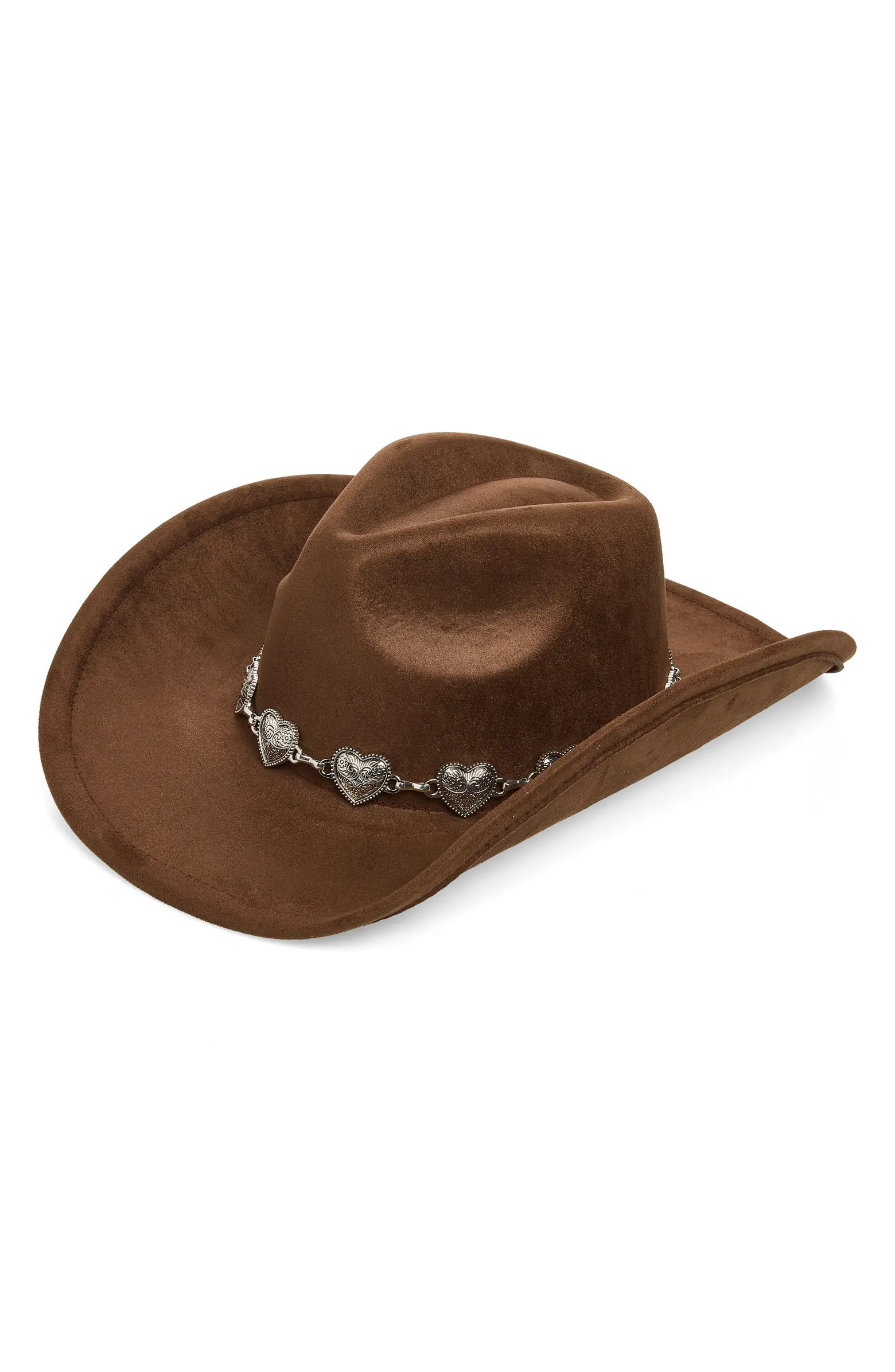 Heart Trim Cowboy Hat | Nordstrom