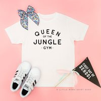 Queen Of The Jungle Gym - Child Shirt | Back To School Kid Shirts Graphic Tees For Kids L | Etsy (US)