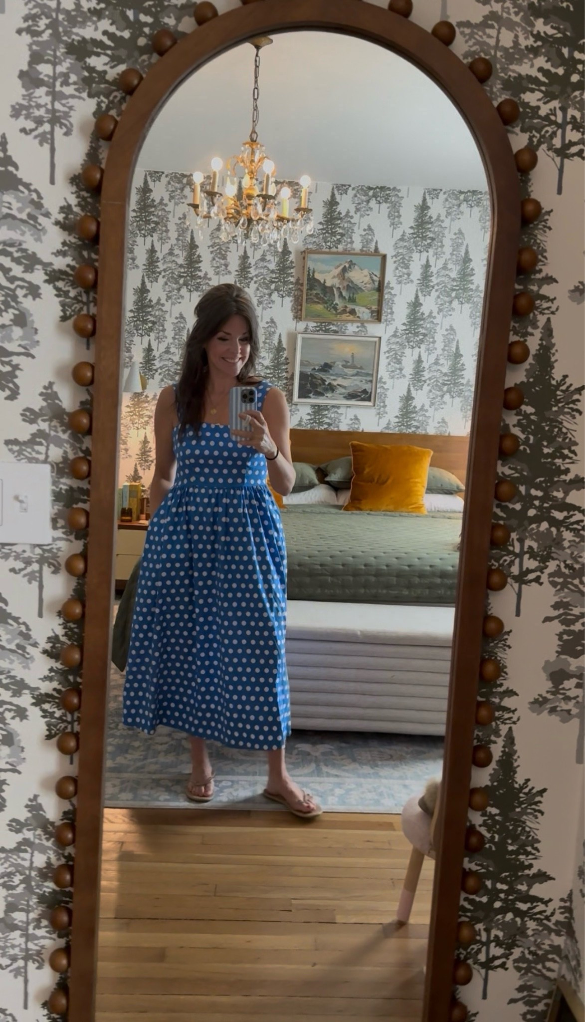 I’ve had this full length mirror in my cart for awhile and it’s finally on sale! I love it so much - such a good size and so pretty! I recommend picking it up in store - I went for the drive up option! ✨✨✨

#LTKootd #LTKHome