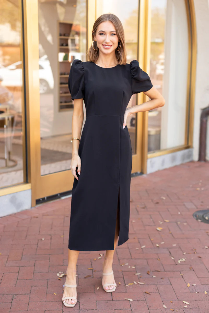 Michelle Dress- Black | Avara