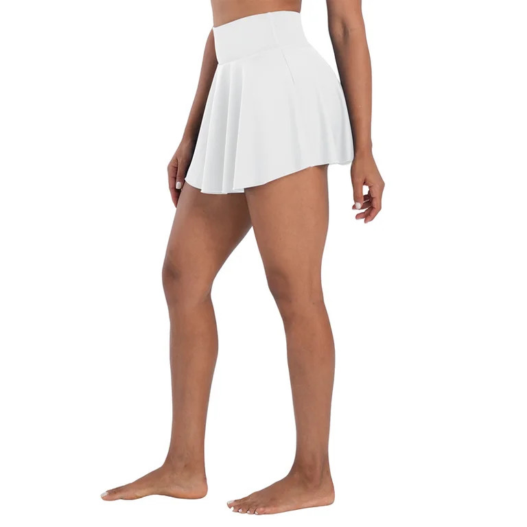 Women's Pleated Tennis Skirt Golf Skorts Side Pocket High-Waisted Athletic Skirt for Yoga Gym Run... | Walmart (US)