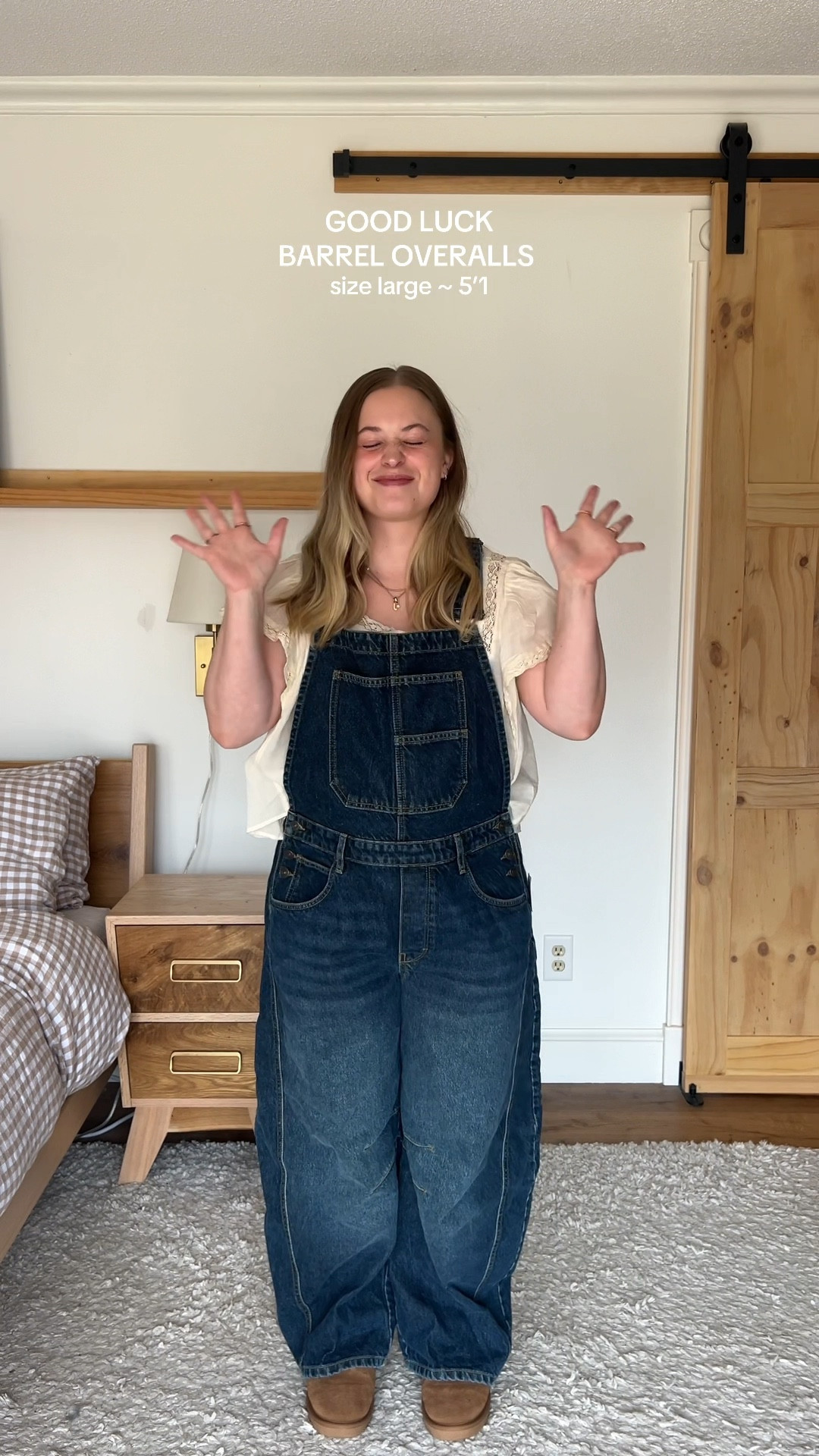 Be prepared to be sick of these 👖 🛢️

@Free People 

#overalls #barreloveralls #goodluckbarreloveralls #freepeopleoveralls #freepeoplegoodluckbarreloveralls 

*NOT SPONSORED* I BOUGHT THESE WITH MY OWN MONEY. 

Overalls 
Barrel overalls 
Good luck barrel overalls 
Free people overalls 
Overalls style 
Overalls outfit 


#LTKSpringSale #LTKMidsize #LTKootd