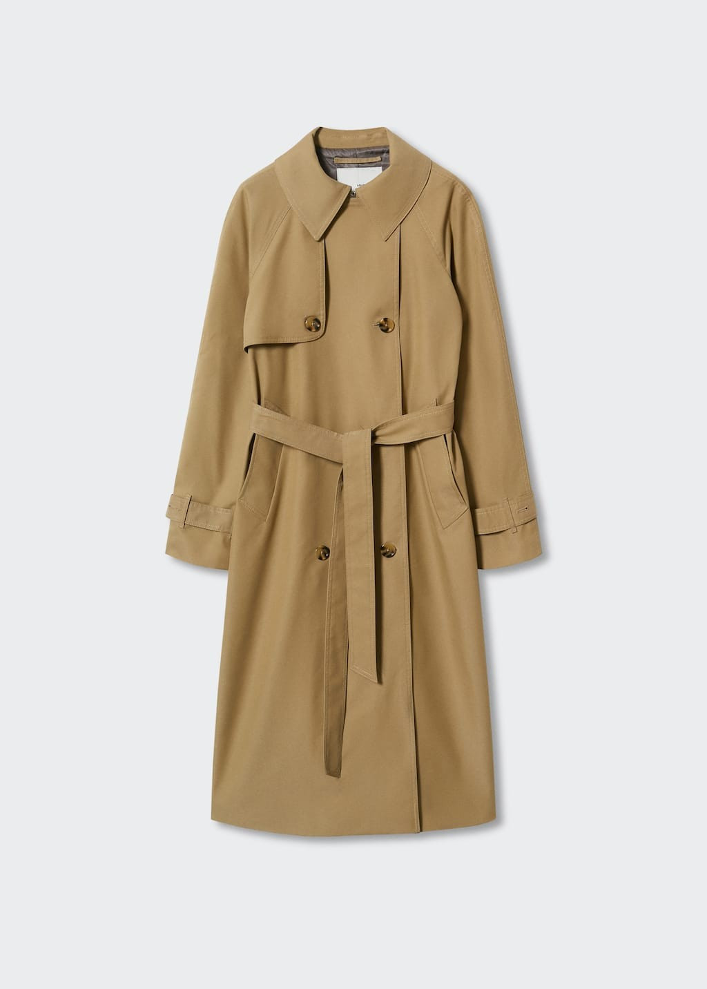 Cotton classic trench coat | MANGO (US)