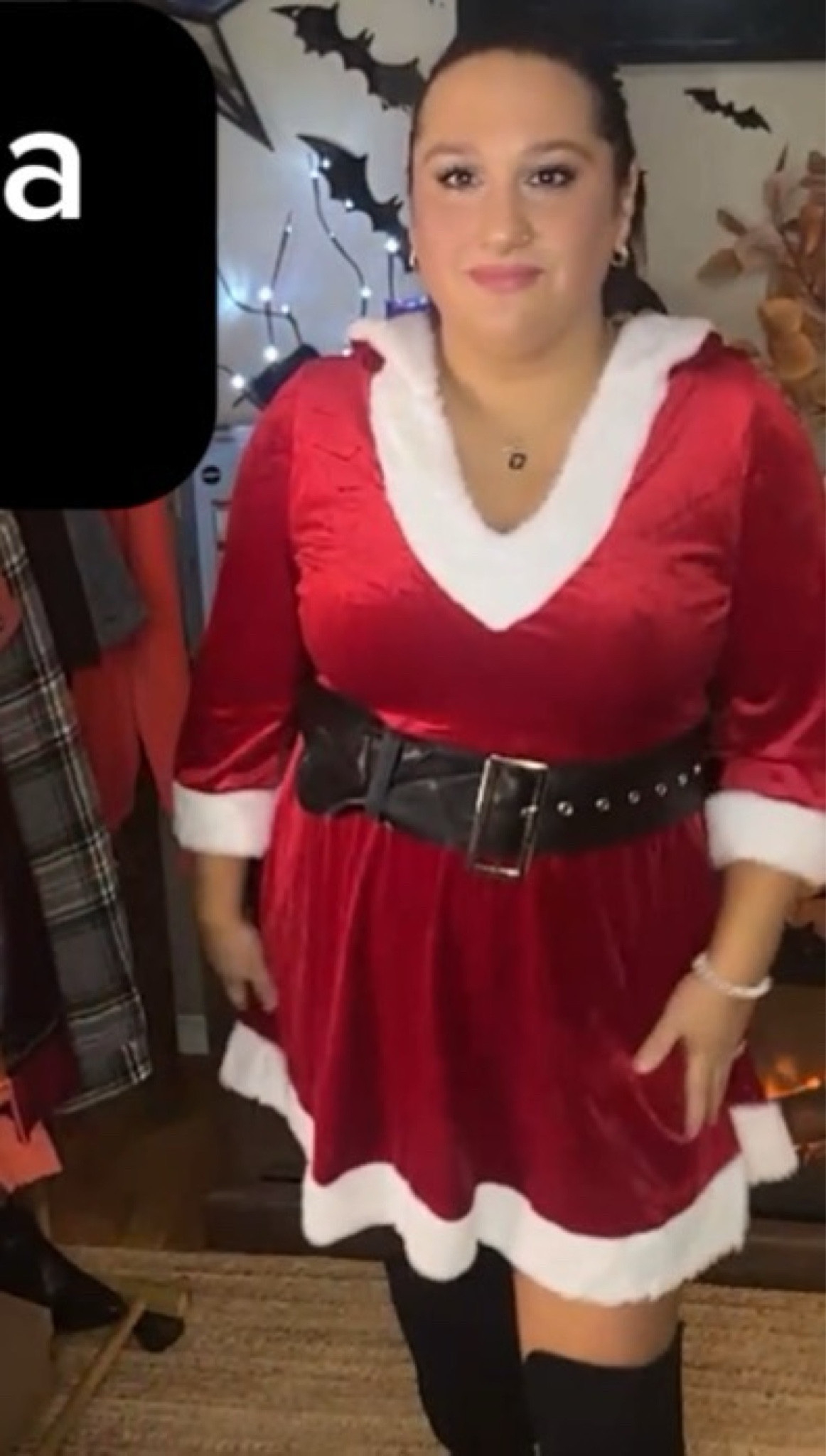 Use code ZTTBUPG6 limited time comment for link #dressup #sexysanta #halloween #christmas #lingerie #babydolldress #fashionover40 #midsizestyle