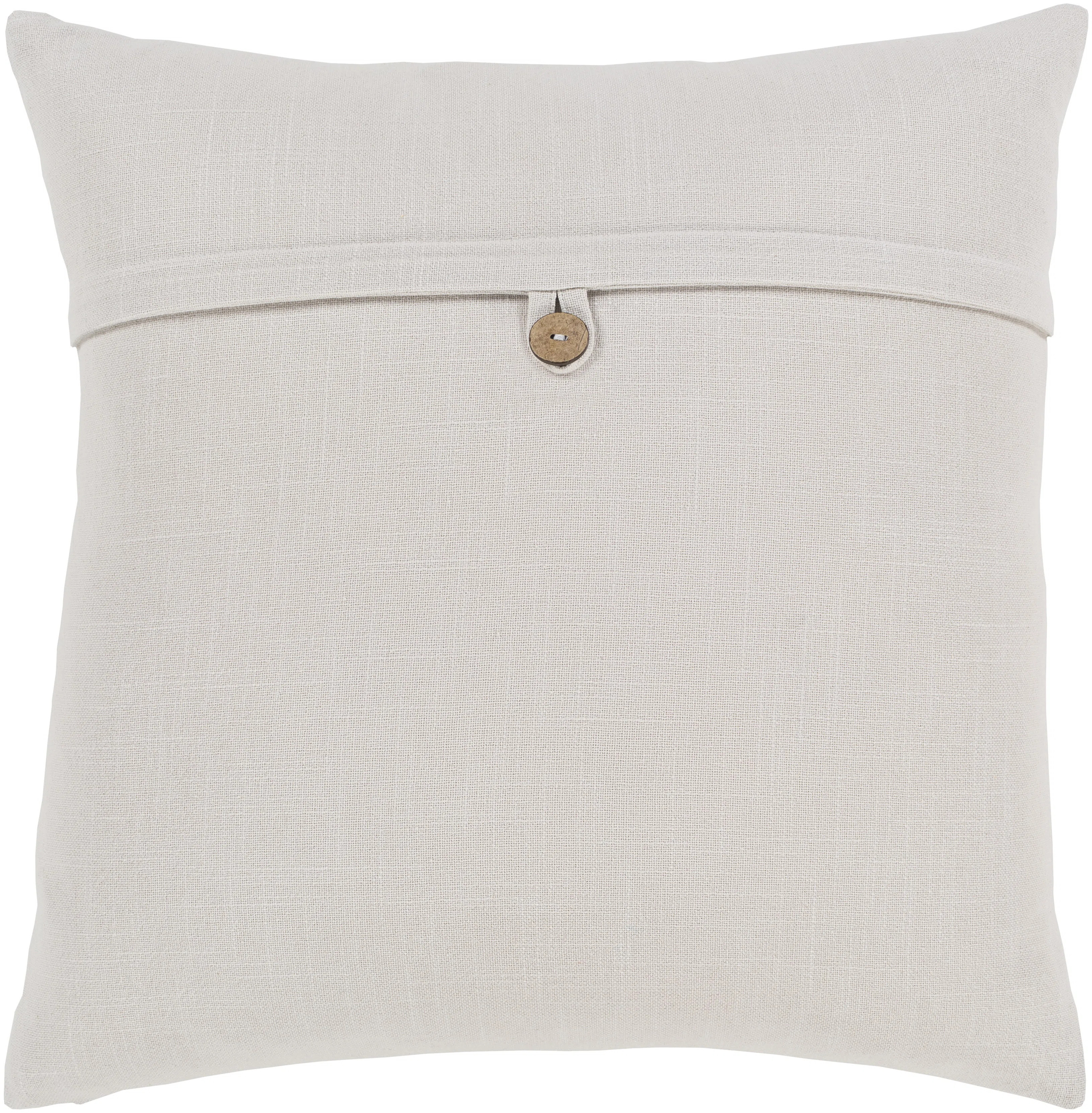Gyuri Buttons Cotton Pillow Cover | Wayfair North America