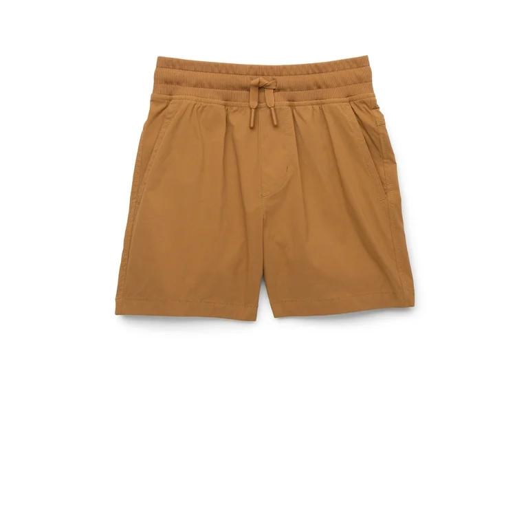 Wonder Nation Boys Quick Dry Pull on Jogger Shorts, Sizes 4-18 & Husky | Walmart (US)