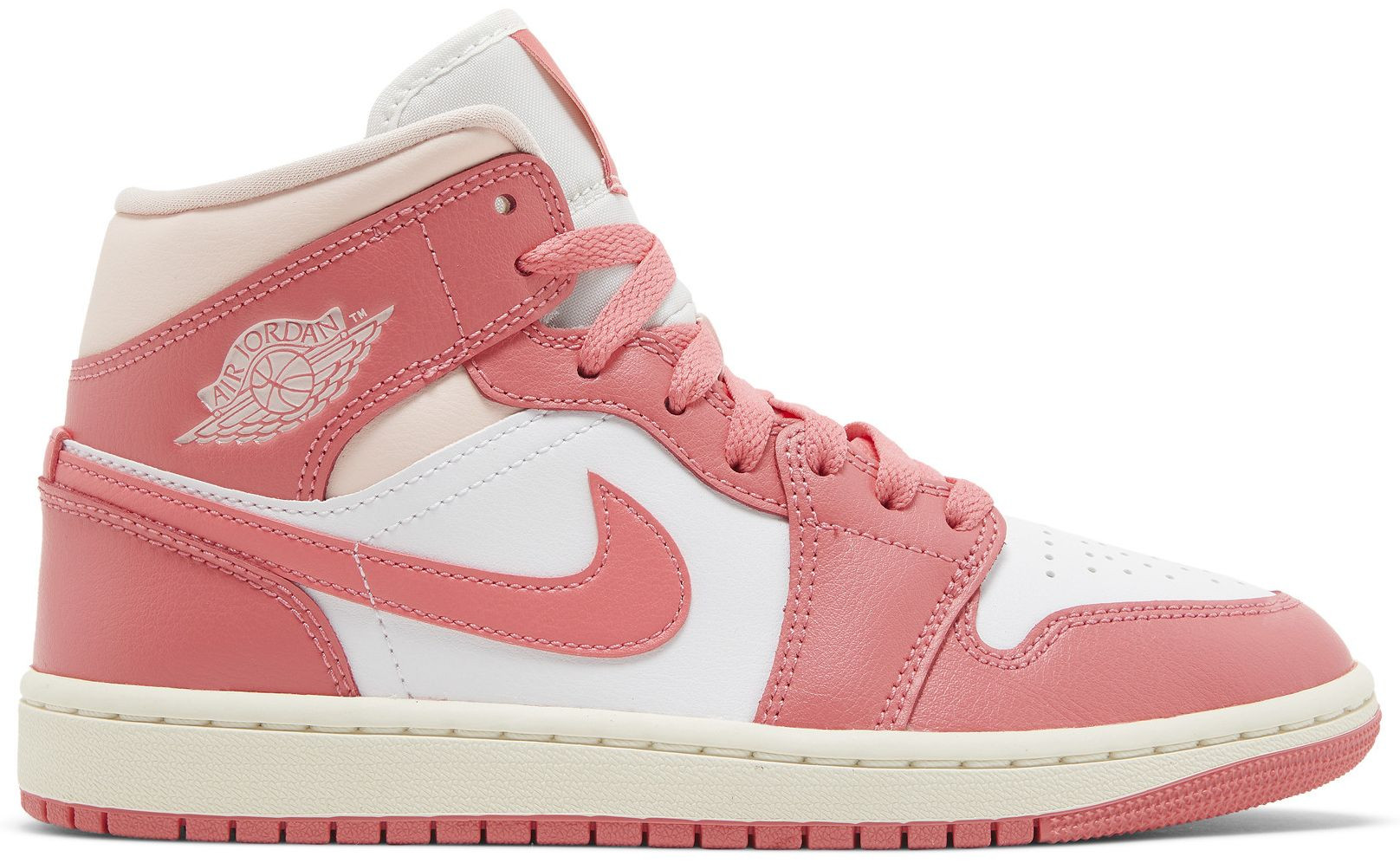 Wmns Air Jordan 1 Mid 'Strawberries and Cream' | GOAT