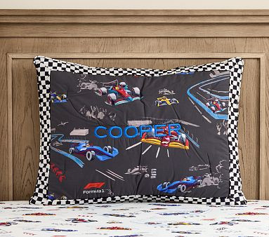 Formula 1\u00ae Comforter & Shams | Pottery Barn Kids