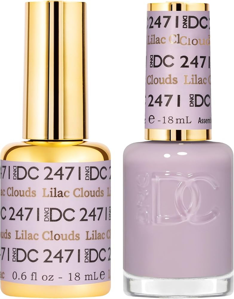 DND DC Gel Polish Set, Sheer Collection, UV Gel Polish and Air Dry Nail Lacquer, Matching Chip-Fr... | Amazon (US)