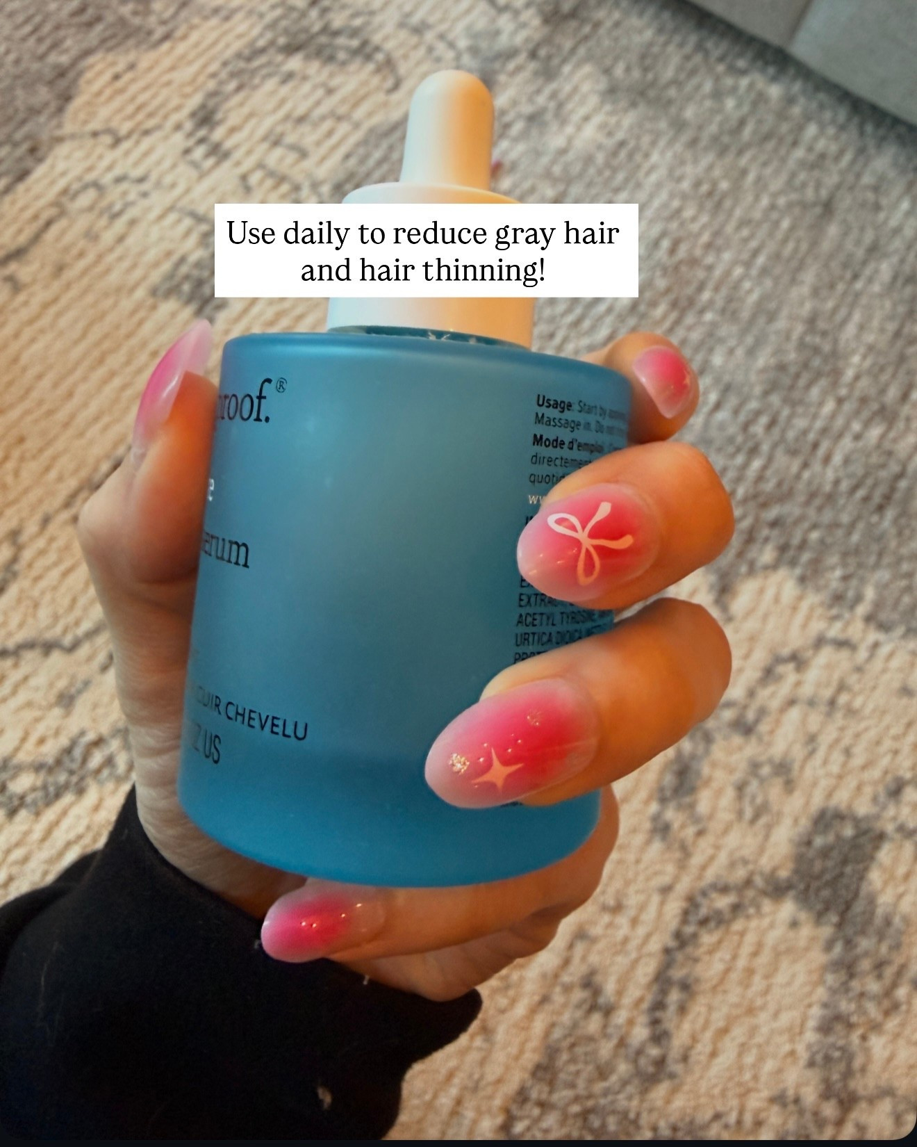 Another hair must have for your 40s! This serum helps reduce your grays and thinning hair


#LTKOver40 #LTKBeauty