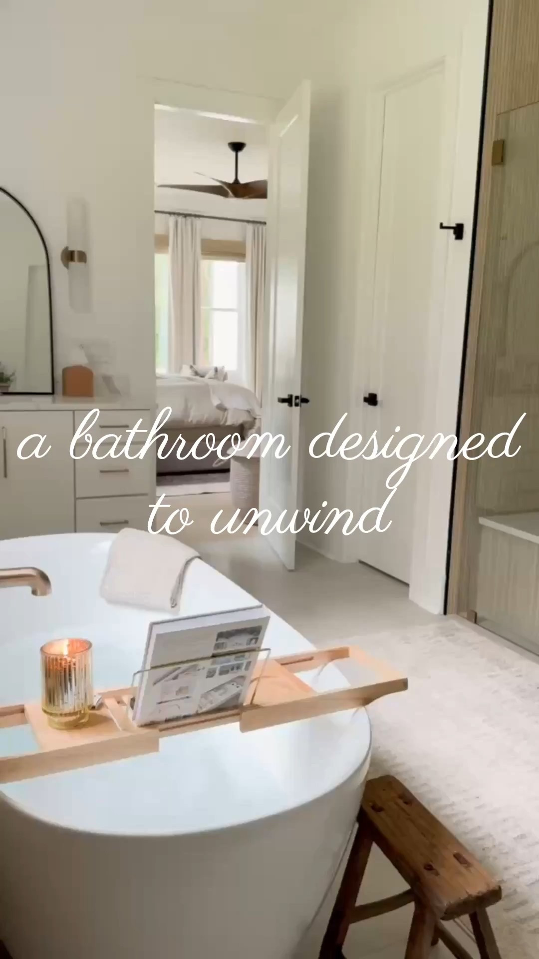 ✨ This is not just a bathroom—it’s a retreat. Featuring a freestanding soaking tub, oversized window with natural views, textured vanity accents, and serene neutrals, this Modern Classic design turns daily routines into luxury moments. 🛁🌿

Do you want to bring our dreamy Modern Classic style interior design into your own home? 🏡 You’re in luck! Reserve our Online Interior Design packages today -> https://porcheandco.com/edesign ✨ We can’t wait to work with you & design your home with #porcheandco

#BathroomGoals #ModernClassicDesign #PorcheAndCo #NeutralInteriors #SpaInspired #InteriorGoals #BathroomInspo #LuxuryLiving



#LTKdayinmylife #LTKHome #LTKvlog
