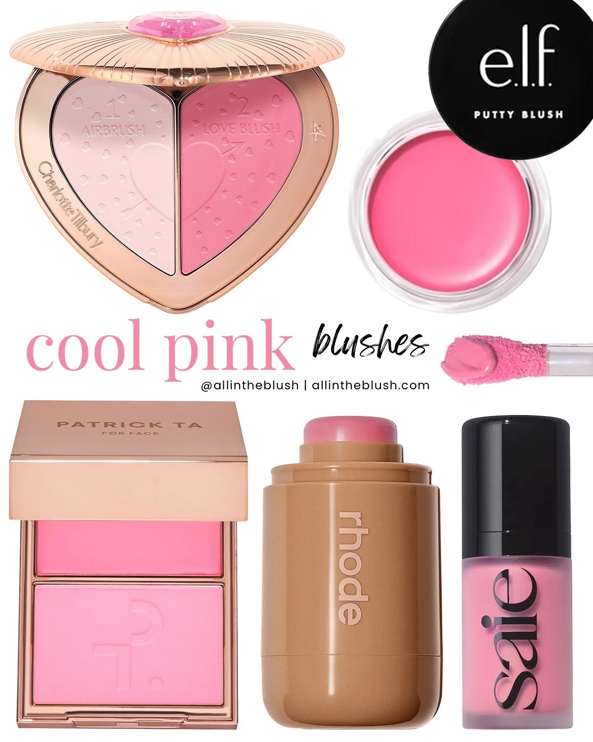 Cool pink blushes of 2026🩷

#LTKBeauty #LTKgrwm #LTKootd