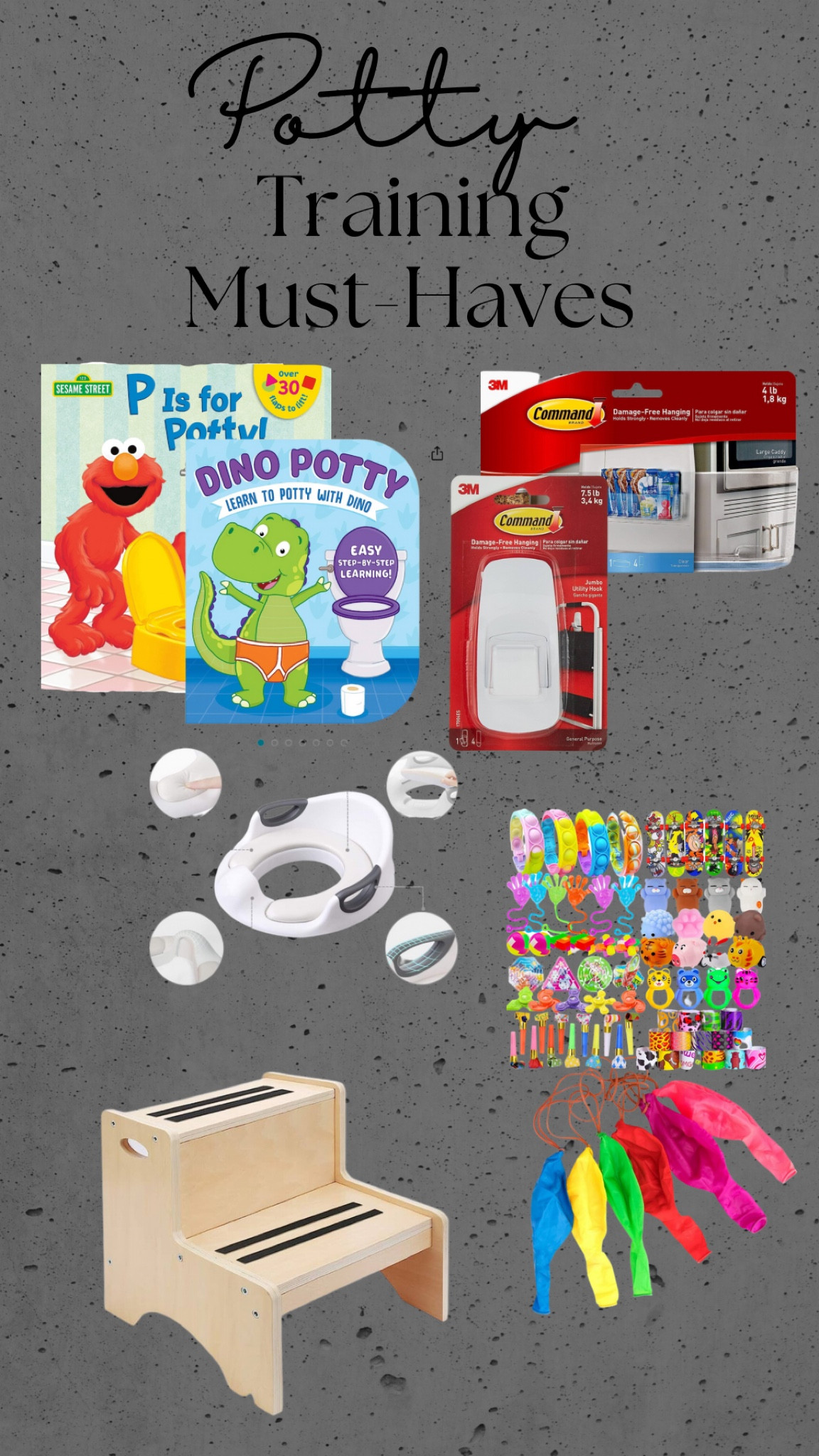 Potty Training Must Haves!! Visit blog post on how to implement it into your potty training routine on londonashton.com 

#LTKBacktoSchool #LTKkids #LTKfamily