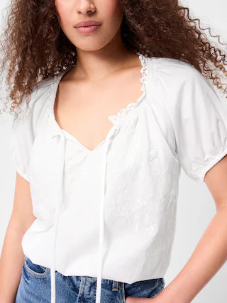 Bubble Hem Top | Old Navy (US)