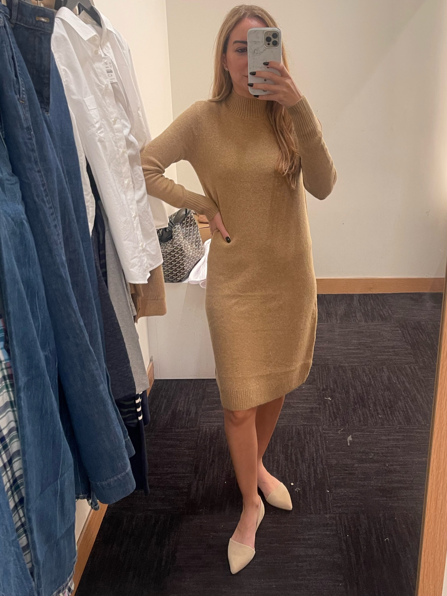 Softest sweater dress 40% off
Work shoes, flats 

#LTKshoecrush #LTKsalealert #LTKworkwear