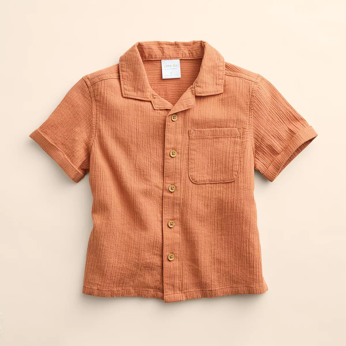 Kids 4-12 Little Co. by Lauren Conrad Organic Cotton Button-Up Shirt | Kohl's