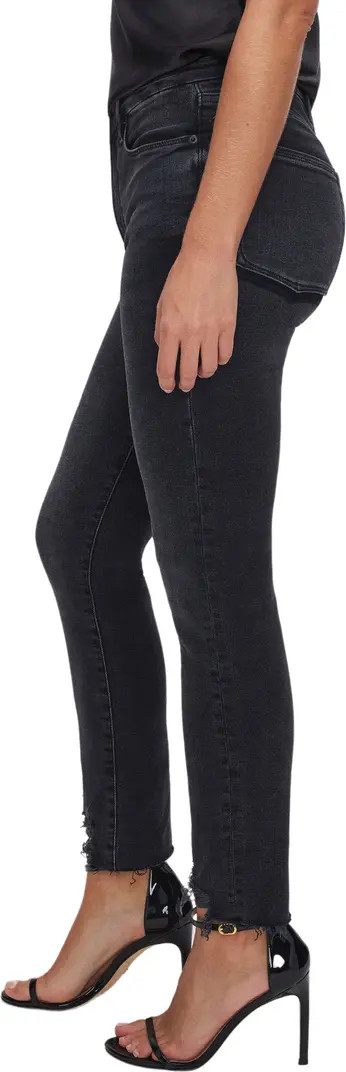 Good Classic Chewed High Waist Ankle Skinny Jeans | Nordstrom