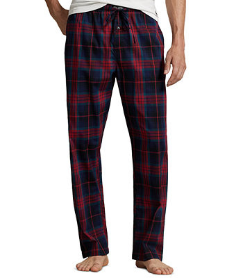 Men's Yarn-Dyed Pajama Pants | Macy's