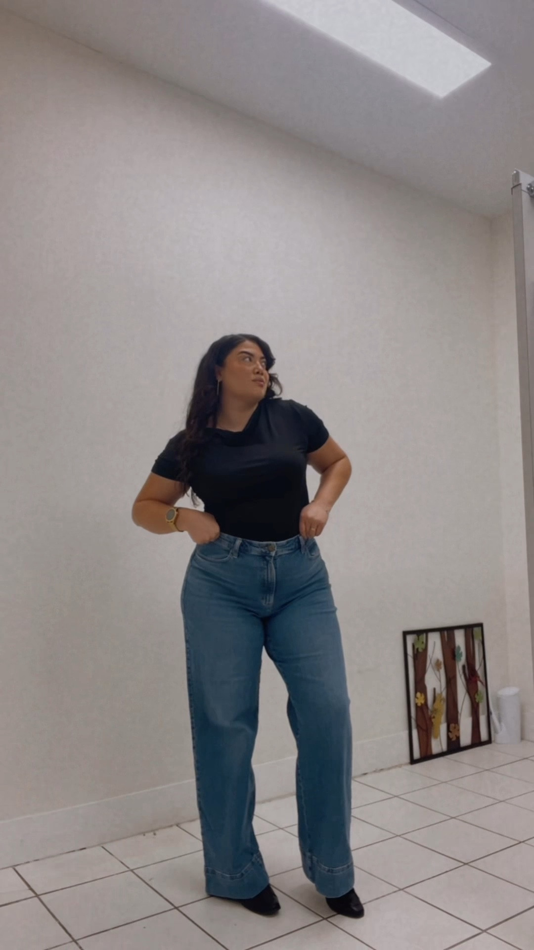 Elevate your outfit with these Lee trouser jeans from Amazon 😍

Perfect for an office or weekend look. 

Size 16Long
Top is also linked in my Amazon storefront

#LTKMidsize #LTKWorkwear #LTKootd