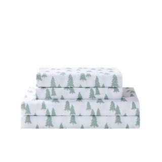 VIDERI HOME Holiday Forrest Queen Microfiber Sheet Set 104871 - The Home Depot | The Home Depot