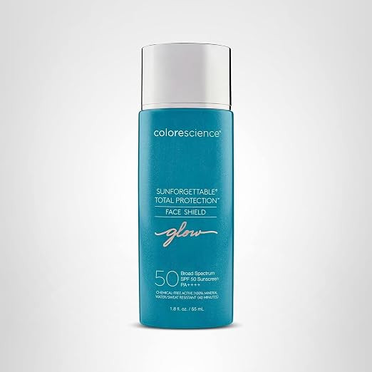 Colorescience Sunforgettable Total Protection Face Shield Glow or Bronze SPF 50, Glow, 1.8 Fl Oz | Amazon (US)