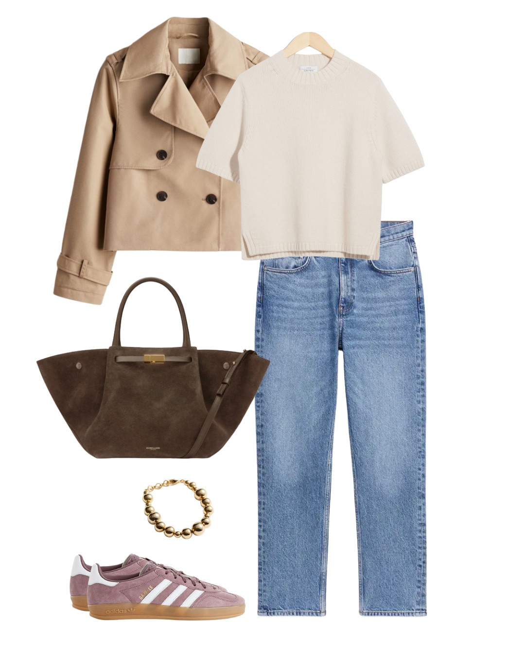 Trench jacket, wool top, samba sneakers, suede bag, fall wardrobe, autumnal outfits 

#LTKStyleTip #LTKOver40 #LTKSeasonal