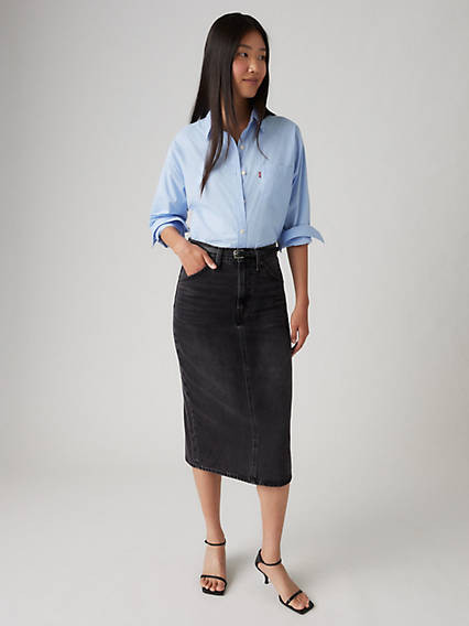 Levi's High Rise Slit Skirt - Women's 27 | Levi's US