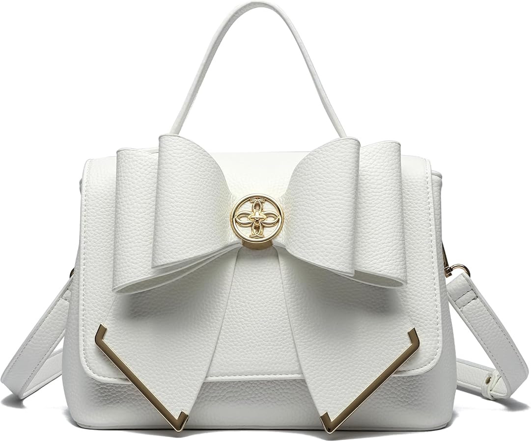 Like Dreams Bow Purses for Women | Vegan Leather Cute Bow Purse | Elegant Crossbody Handbags for ... | Amazon (US)