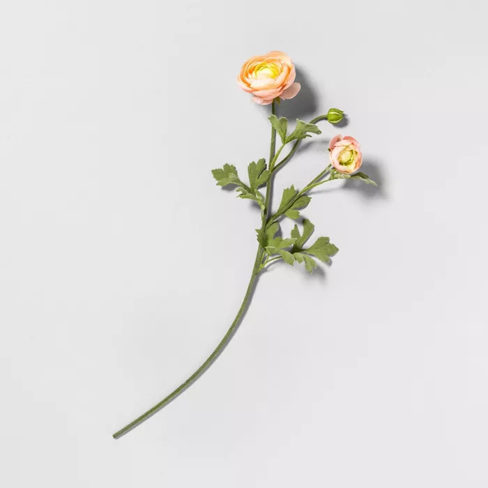 22" Faux Ranunculus Stem - Hearth & Hand™ with Magnolia | Target