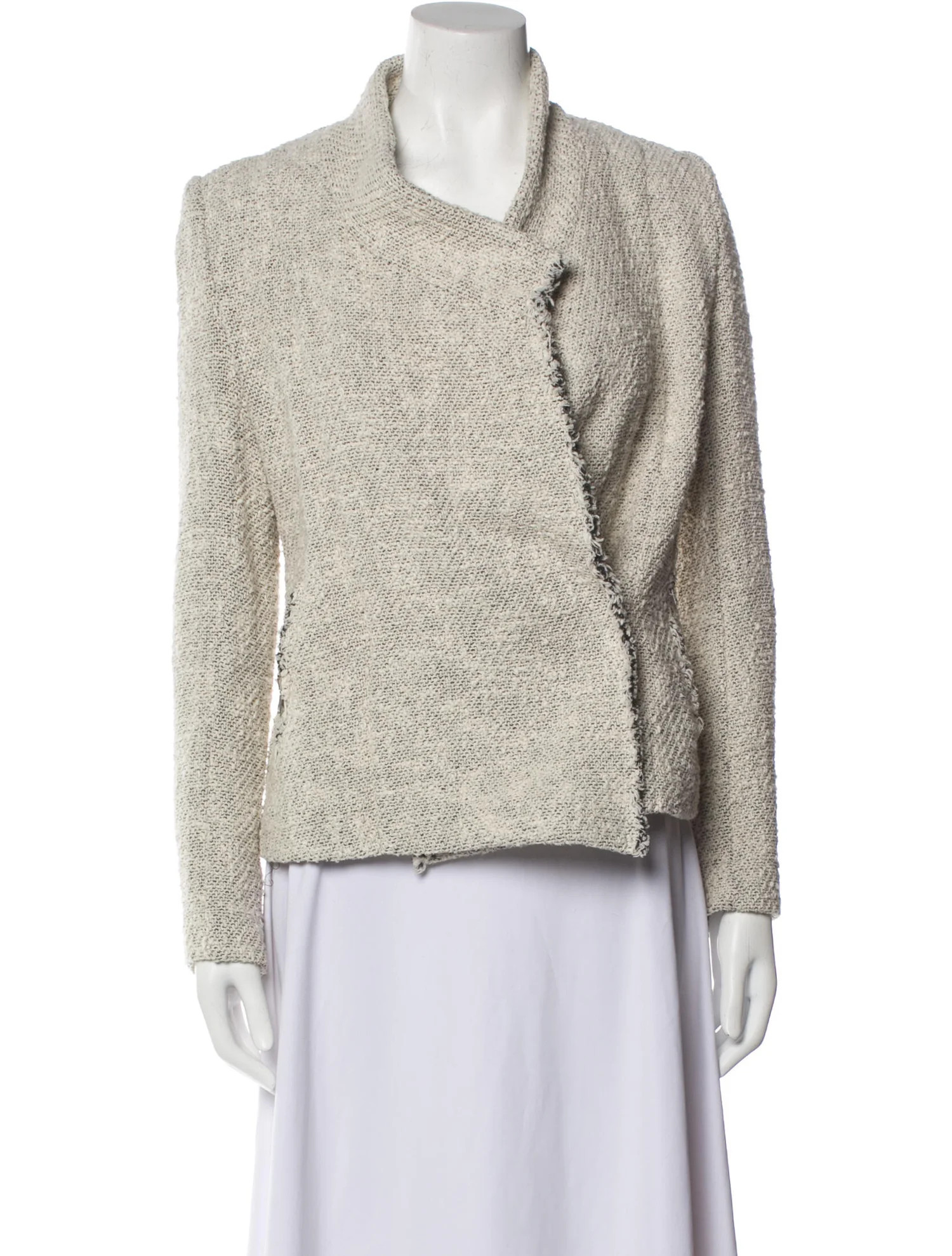 Tweed Pattern Jacket | The RealReal