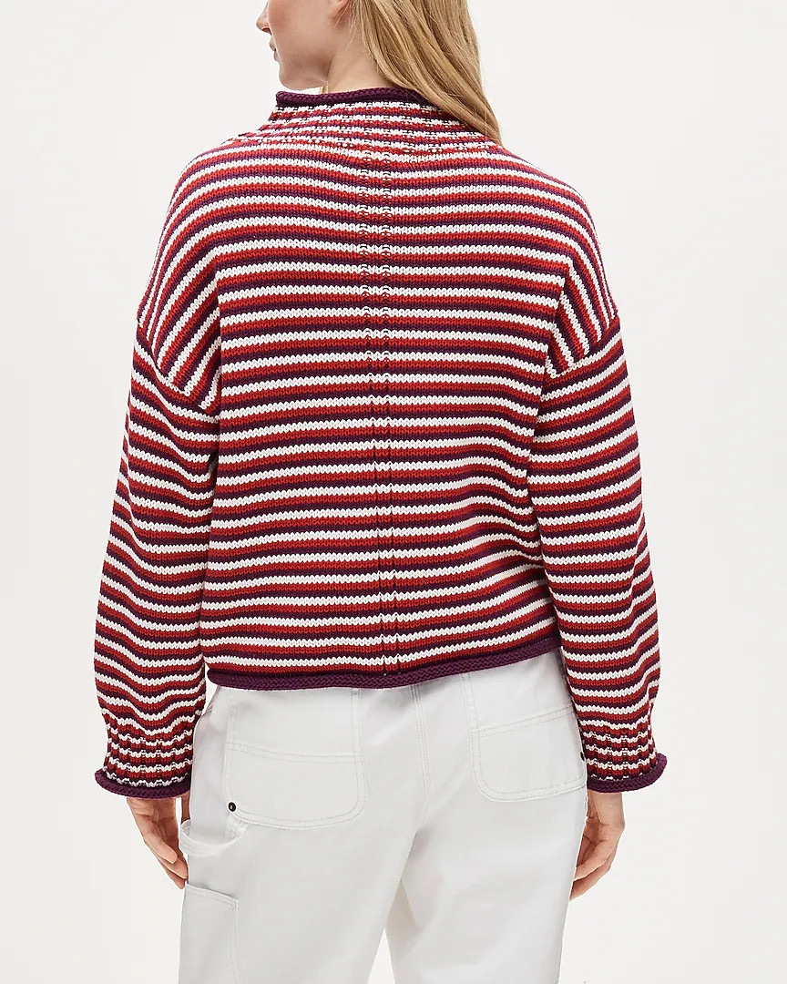 2025 Rollneck™ sweater in stripe | J. Crew US