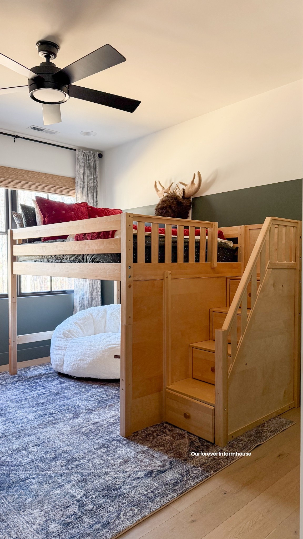 A Christmas gift they remember forever.
This Maxtrix® Kids natural birch mid loft bed with stairs has made the whole space feel so festive and cozy, and it's been such a fun little holiday upgrade.

My son has been dreaming about a bed like this, and seeing how much he loves it makes it even more special. I love that it works for where we are right now, but also grows with him long after the season ends. This is how you win Christmas.

Many different colors and configurations available and right now for the holidays you can save 20% off sitewide. 

#mymaxtrix @maxtrixkidsfurniture #holidaydecor #kidsroomdecor #loftbed
#modularfurniture #sustainableliving #giftideas #holidaymagic #christmasmorning #familyhome #cozyhome #homeinspo #holidayready

#LTKHoliday #LTKHome #LTKGiftGuide