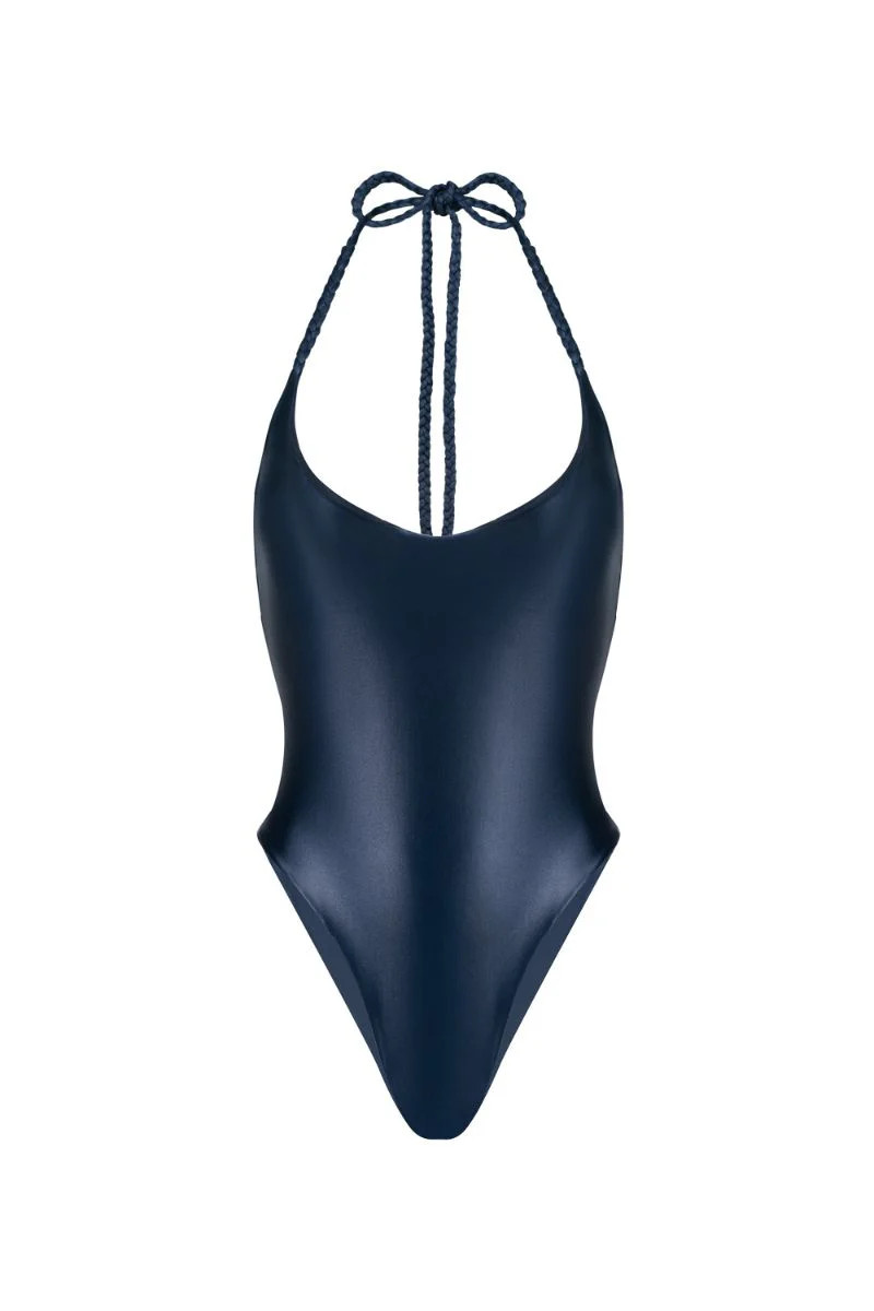 PLUNGE ONE PIECE IN NAVY | MELKYANA | CULT MIA | CULT MIA UK LTD