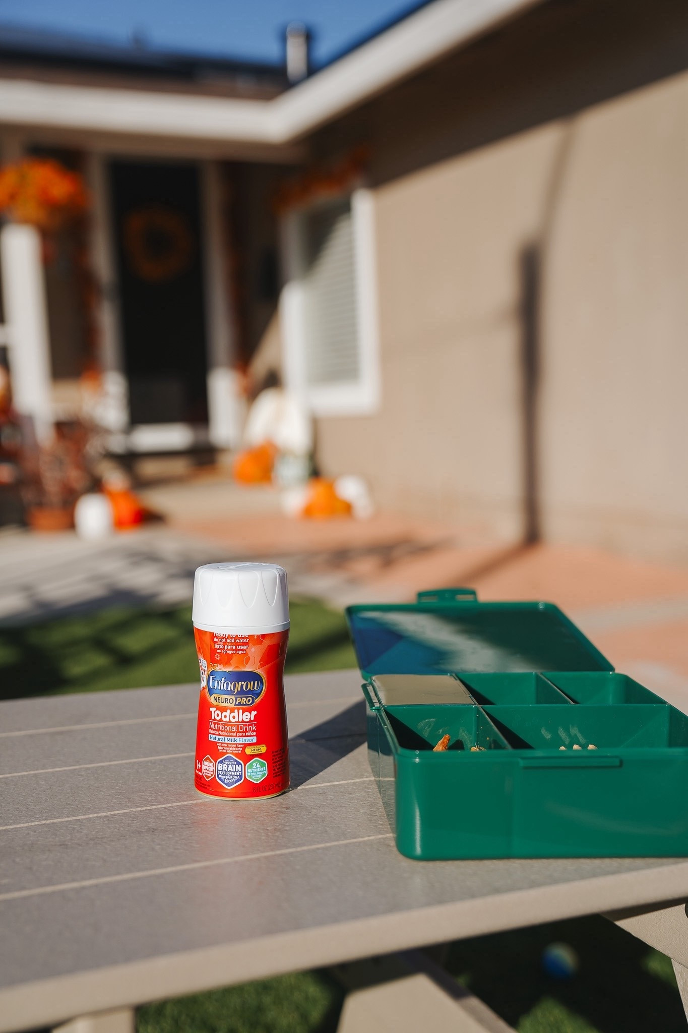 #ad Chasing Ezra around the backyard counts as cardio, right? 😅 Between his big energy and the picky eating stage, I’m always looking for ways to make sure he’s getting what he needs.

We've been using Enfagrow NeuroPro Ready-To-Use Toddler Nutritional Drink, and it's been such a help. It's made with real milk and has 24 nutrients like prebiotics for immune support and brain-building DHA and iron.* It’s the easiest way to complement Ezra’s diet—whether we’re outside playing or on the go.

You can find Enfagrow NeuroPro Ready-To-Use Toddler Nutritional Drink right at @target—no mixing, no mess, just grab and go! 💛 
#enfagrow #TargetPartner #Target @enfamil @target

Enfagrow is not a sole source of nutrition but a complement to a balanced diet.

#LTKBaby #LTKmomlife #LTKKids