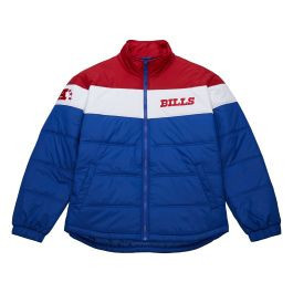 In The Clutch Puffer Jacket Vintage Logo Buffalo Bills | Mitchell & Ness
