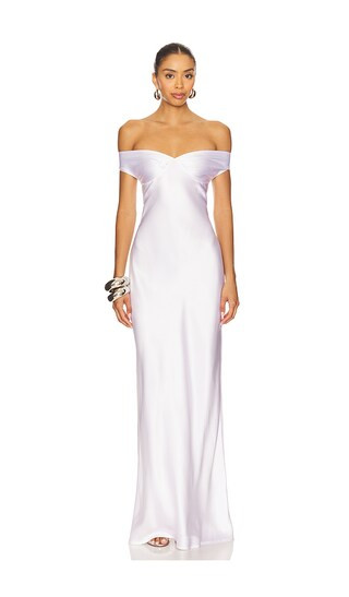 Bridget Gown in White | Revolve Clothing (Global)