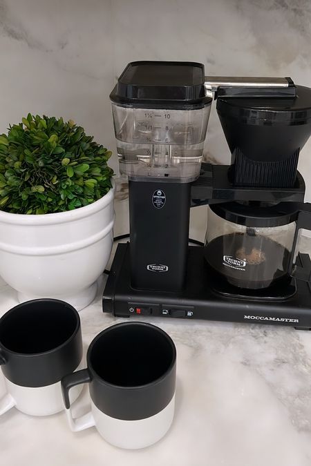 The moccamaster. Doesn’t actually make mochas - just the best cup of drip coffee you will ever have at home. It is a splurge, but 100000% worth it. The best coffee maker in the world $100 off! 

#LTKsalealert #LTKxNSale #LTKhome