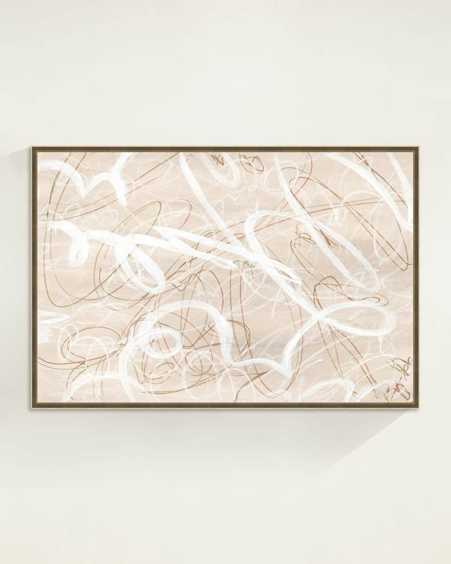 "Chaotic Whispers" Framed Giclee by Makai Howell, 62" x 42" | Neiman Marcus
