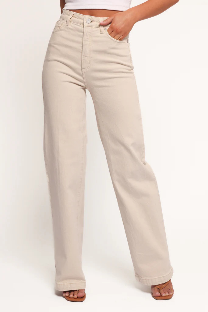 Abrand 94 High Wide Jeans - Bone | Petal & Pup (US)