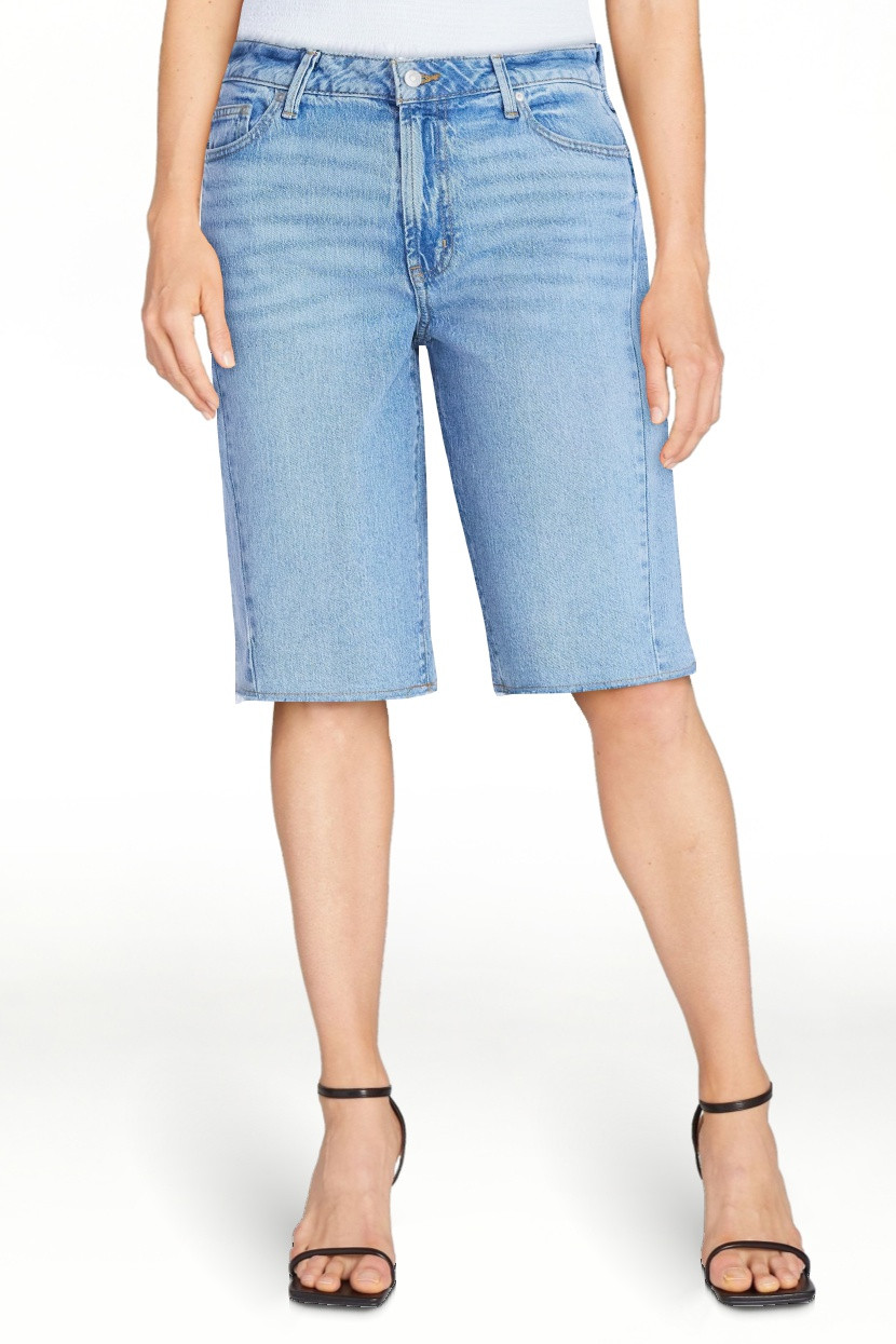 Scoop Women's and Women's Plus Denim Bermuda Shorts, Sizes 0-26W | Walmart (US)