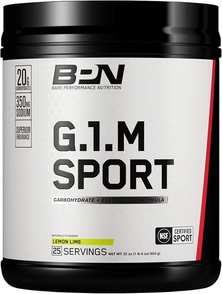BARE PERFORMANCE NUTRITION, BPN G.1.M Go One More Sport, Endurance Training Fuel, Superior Carboh... | Amazon (US)