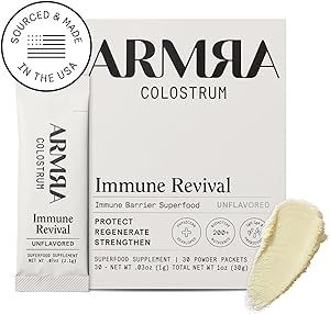 ARMRA Colostrum™ Premium Powder, Grass Fed, Gut Health Bloating Immunity Skin & Hair, Contains ... | Amazon (US)