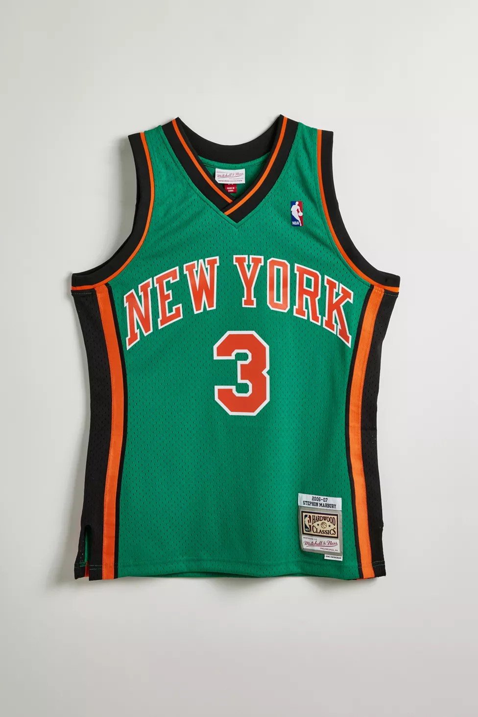 Mitchell & Ness Stephon Marbury 2006 New York Knicks Jersey Tank Top | Urban Outfitters (US and RoW)