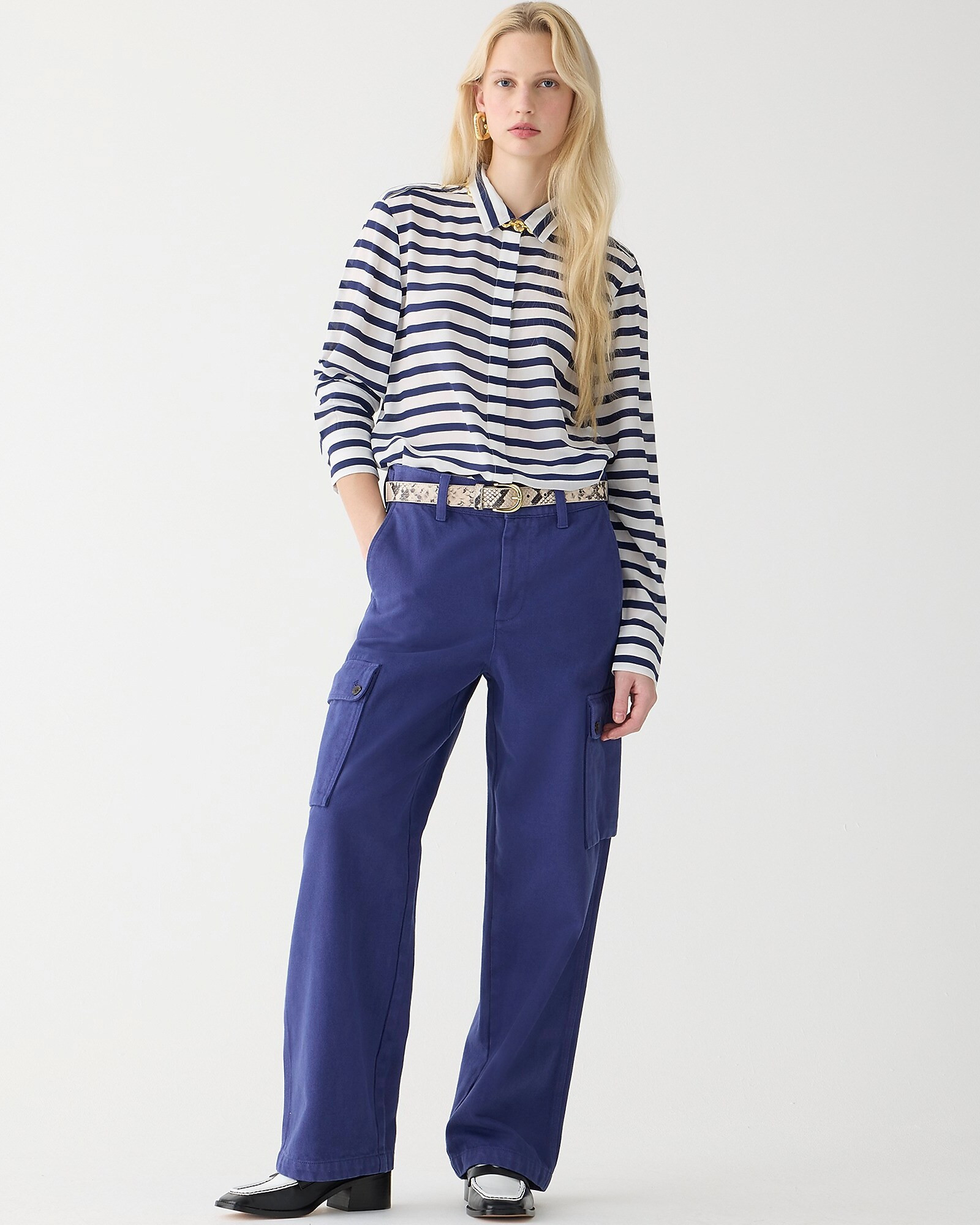 Relaxed cargo pant in heavyweight twill | J. Crew US