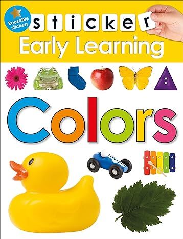 Sticker Early Learning: Colors: With Reusable stickers     Paperback – Sticker Book, May 3, 201... | Amazon (US)