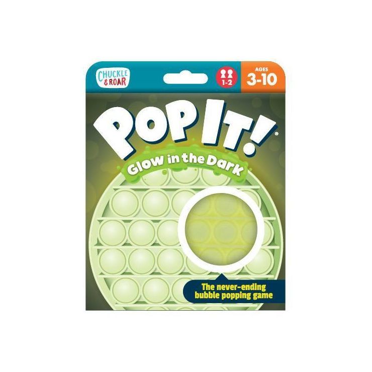 Chuckle & Roar Pop It! Fidget and Sensory Game - Glow In The Dark | Target