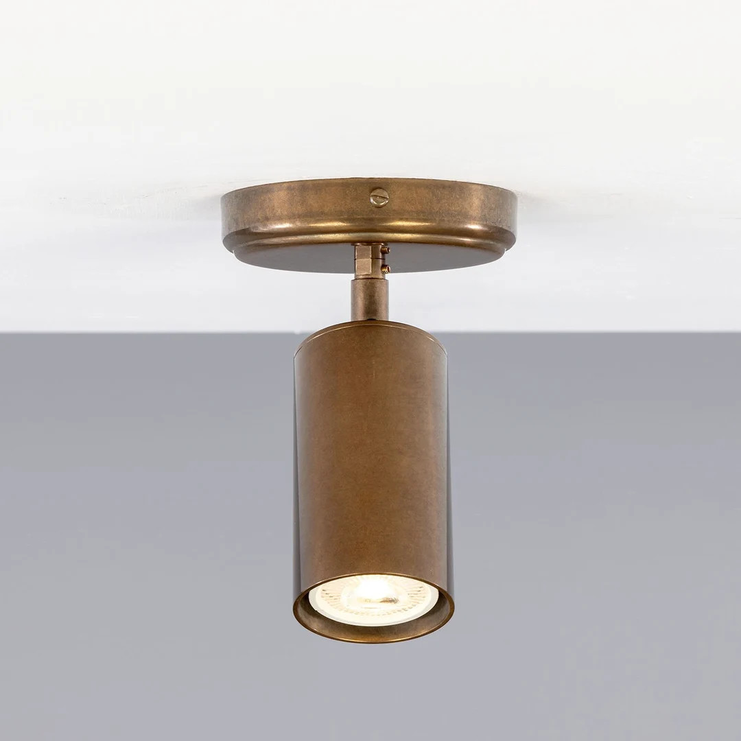 Evanston Directional Brass Ceiling Spot Light - Etsy | Etsy (US)