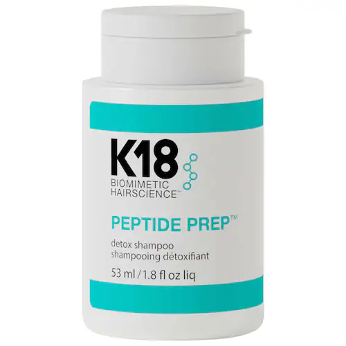 Mini PEPTIDE PREP™ Clarifying Detox Shampoo - K18 Biomimetic Hairscience | Sephora | Sephora (US)